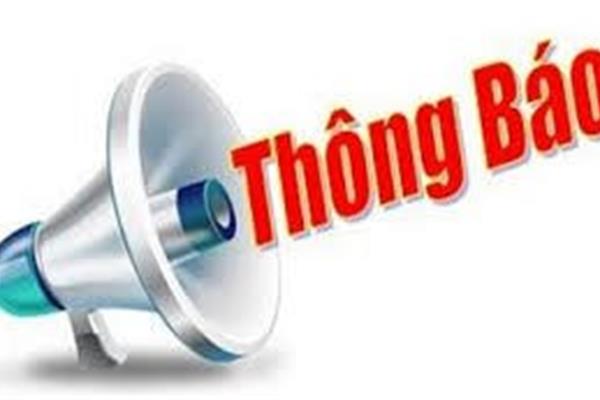 THÔNG BÁO MỜI CHÀO GIÁ