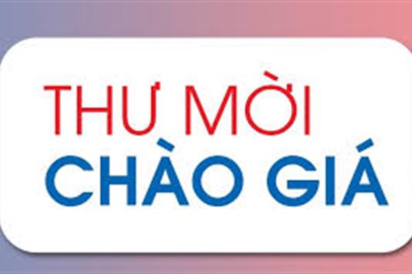 THÔNG BÁO MỜI CHÀO GIÁ